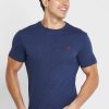 Navy Men’s Ralph Lauren Essential Crew Neck T Shirts Navy Men’s Ralph Lauren Essential Crew Neck T Shirts