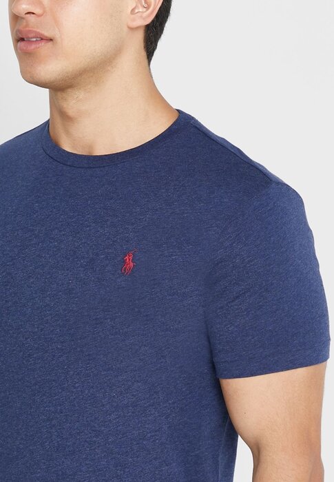 Navy Men’s Ralph Lauren Essential Crew Neck T Shirts Navy Men’s Ralph Lauren Essential Crew Neck T Shirts