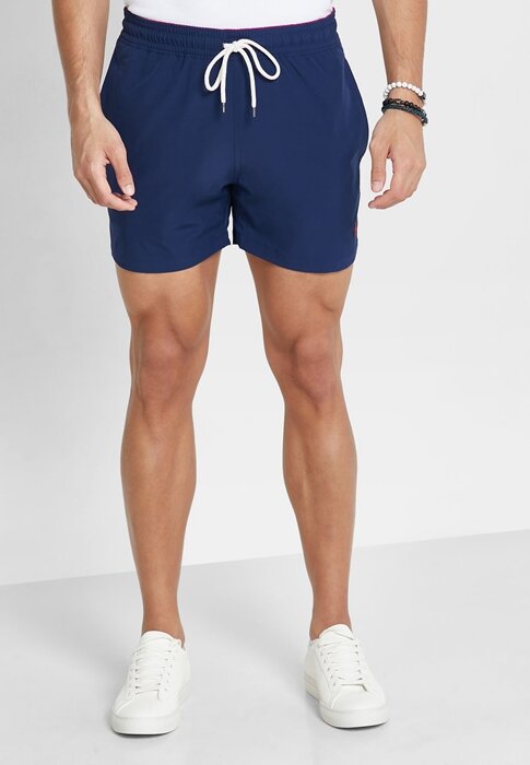 Navy Men’s Ralph Lauren Essential Swim Shorts Navy Men’s Ralph Lauren Essential Swim Shorts