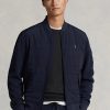 Navy Men’s Ralph Lauren Hybrid Bomber Jackets Navy Men’s Ralph Lauren Hybrid Bomber Jackets