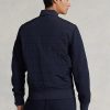 Navy Men’s Ralph Lauren Hybrid Bomber Jackets Navy Men’s Ralph Lauren Hybrid Bomber Jackets