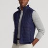 Navy Men’s Ralph Lauren Hybrid Mockneck Vest Navy Men’s Ralph Lauren Hybrid Mockneck Vest