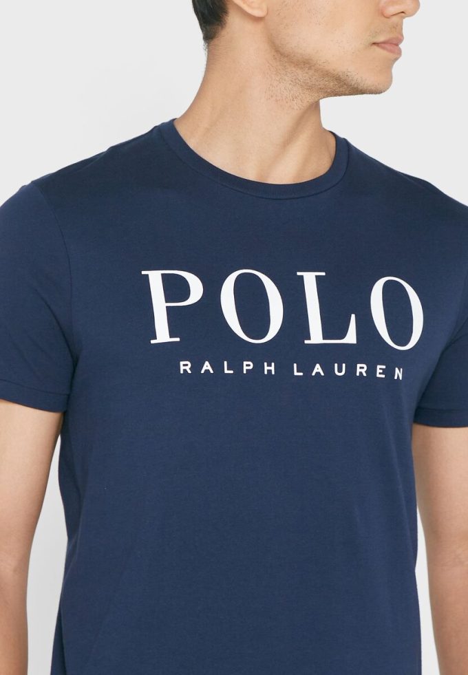 Navy Men’s Ralph Lauren Logo Crew Neck T Shirts Navy Men’s Ralph Lauren Logo Crew Neck T Shirts