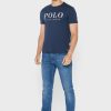 Navy Men’s Ralph Lauren Logo Crew Neck T Shirts Navy Men’s Ralph Lauren Logo Crew Neck T Shirts