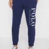 Navy Men’s Ralph Lauren Logo Cuffed Sweatpants Navy Men’s Ralph Lauren Logo Cuffed Sweatpants