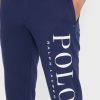 Navy Men’s Ralph Lauren Logo Cuffed Sweatpants Navy Men’s Ralph Lauren Logo Cuffed Sweatpants