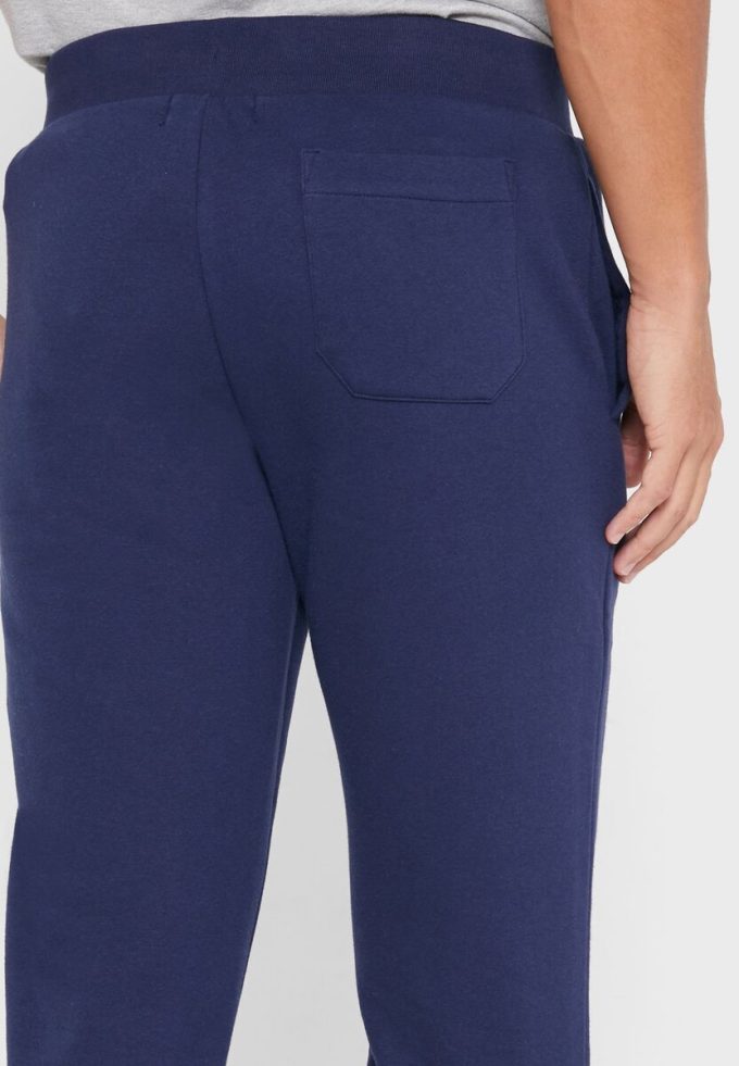 Navy Men’s Ralph Lauren Logo Cuffed Sweatpants Navy Men’s Ralph Lauren Logo Cuffed Sweatpants