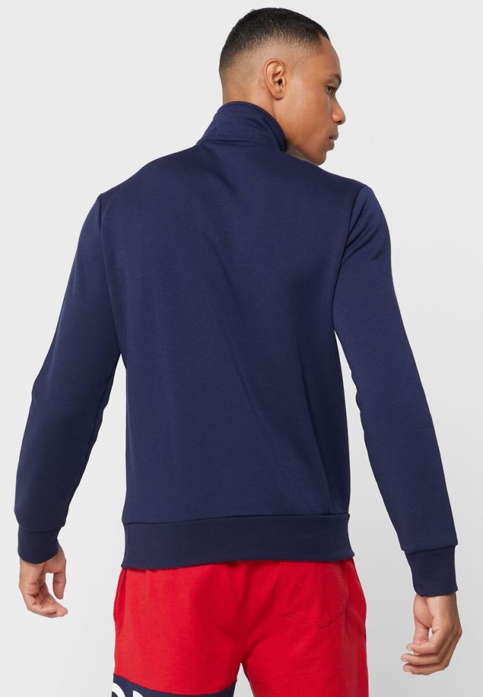 Navy Men’s Ralph Lauren Logo Half Zip Sweatshirt Navy Men’s Ralph Lauren Logo Half Zip Sweatshirt