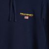 Navy Men’s Ralph Lauren Logo Sleeve Hoodie Navy Men’s Ralph Lauren Logo Sleeve Hoodie