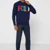 Navy Men’s Ralph Lauren Logo Sweatshirt Navy Men’s Ralph Lauren Logo Sweatshirt