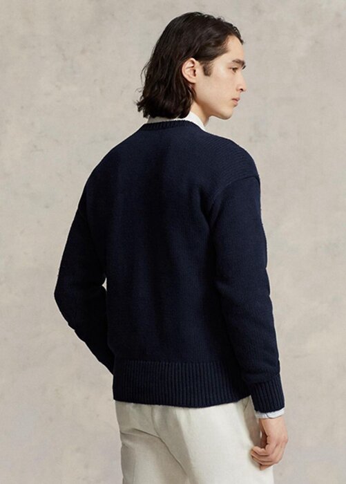 Navy Men’s Ralph Lauren Nyc Crewneck Jumper Sweaters Navy Men’s Ralph Lauren Nyc Crewneck Jumper Sweaters