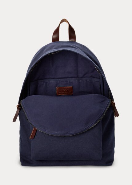 Navy Men’s Ralph Lauren Polo Bear Canvas Backpacks Navy Men’s Ralph Lauren Polo Bear Canvas Backpacks