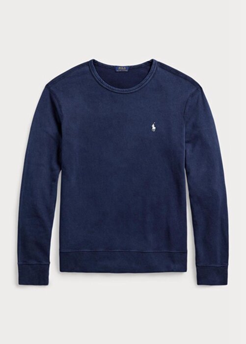 Navy Men’s Ralph Lauren Spa Terry Sweatshirt Navy Men’s Ralph Lauren Spa Terry Sweatshirt