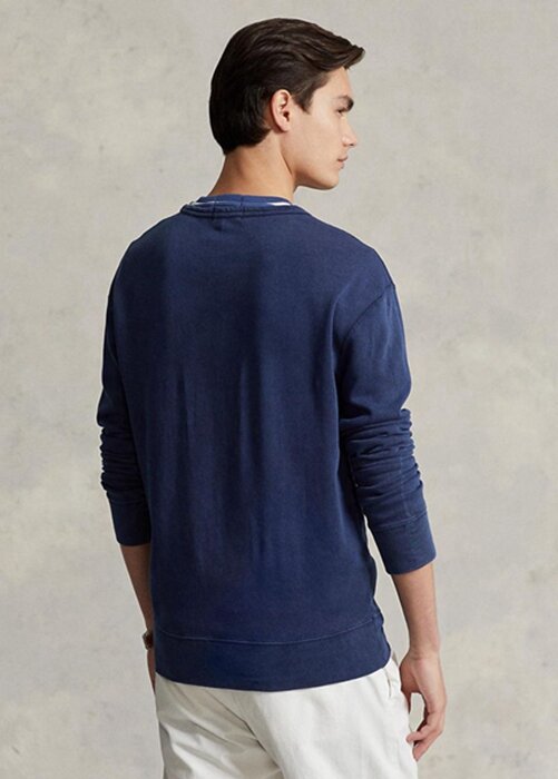 Navy Men’s Ralph Lauren Spa Terry Sweatshirt Navy Men’s Ralph Lauren Spa Terry Sweatshirt