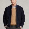 Navy Men’s Ralph Lauren Suede Bomber Jackets Navy Men’s Ralph Lauren Suede Bomber Jackets