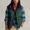 Navy Men’s Ralph Lauren Water-Repellent Down Western Vest Navy Men’s Ralph Lauren Water-Repellent Down Western Vest