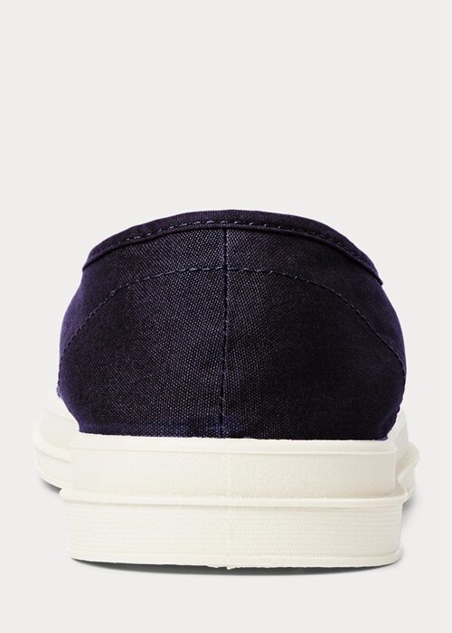 Navy / Red Men’s Ralph Lauren Essence 100 Canvas Cap-Toe Sneakers Navy / Red Men’s Ralph Lauren Essence 100 Canvas Cap-Toe Sneakers