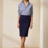 Navy Women’s Ralph Lauren Cindy Stretch Wool Crepe Skirts Navy Women’s Ralph Lauren Cindy Stretch Wool Crepe Skirts