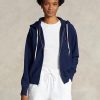 Navy Women’s Ralph Lauren Fleece Full-zip Hoodie Navy Women’s Ralph Lauren Fleece Full-zip Hoodie