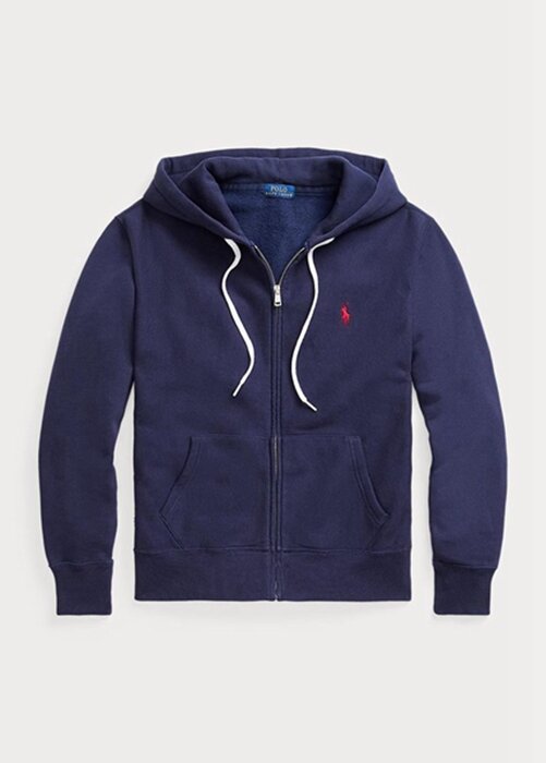 Navy Women’s Ralph Lauren Fleece Full-zip Hoodie Navy Women’s Ralph Lauren Fleece Full-zip Hoodie