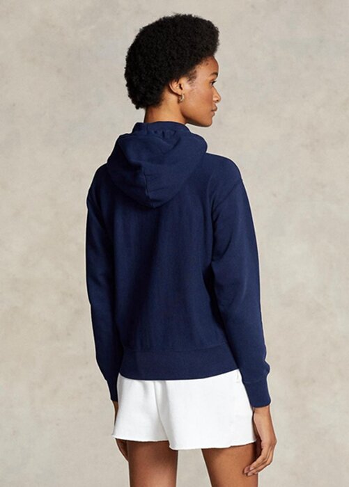 Navy Women’s Ralph Lauren Fleece Full-zip Hoodie Navy Women’s Ralph Lauren Fleece Full-zip Hoodie