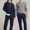 Navy Women’s Ralph Lauren Fleece Sweatpants Navy Women’s Ralph Lauren Fleece Sweatpants