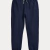 Navy Women’s Ralph Lauren Fleece Sweatpants Navy Women’s Ralph Lauren Fleece Sweatpants