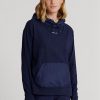 Navy Women’s Ralph Lauren GolfLogo Hybrid Jersey Hoodie Navy Women’s Ralph Lauren GolfLogo Hybrid Jersey Hoodie