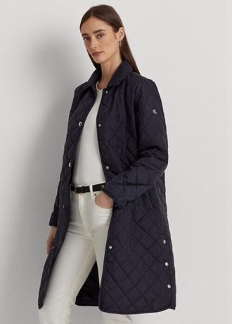 Navy Women’s Ralph Lauren Long Quilted Jackets Navy Women’s Ralph Lauren Long Quilted Jackets