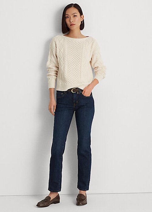 Navy Women’s Ralph Lauren Low-Rise Straight Curvy Jeans Navy Women’s Ralph Lauren Low-Rise Straight Curvy Jeans