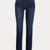 Navy Women’s Ralph Lauren Low-Rise Straight Curvy Jeans Navy Women’s Ralph Lauren Low-Rise Straight Curvy Jeans