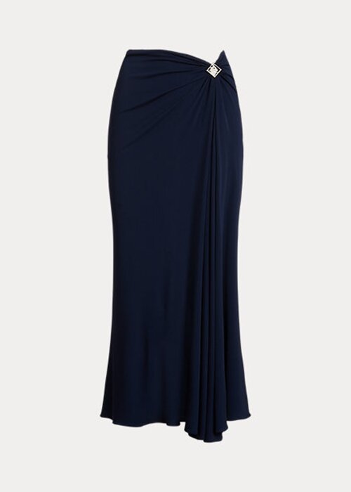 Navy Women’s Ralph Lauren Margarethe Jersey Skirts Navy Women’s Ralph Lauren Margarethe Jersey Skirts