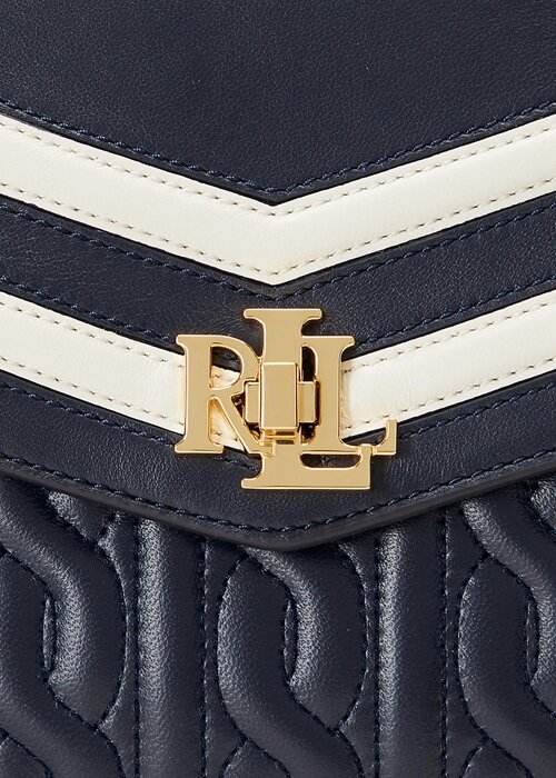 Navy Women’s Ralph Lauren Nappa Leather Medium Farrah Satchel Bags Navy Women’s Ralph Lauren Nappa Leather Medium Farrah Satchel Bags