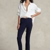 Navy Women’s Ralph Lauren Stretch-Wool Blend Twill Leggings Navy Women’s Ralph Lauren Stretch-Wool Blend Twill Leggings