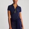 Navy Women’s Ralph Lauren Tailored Fit Performance Polo Shirts Navy Women’s Ralph Lauren Tailored Fit Performance Polo Shirts