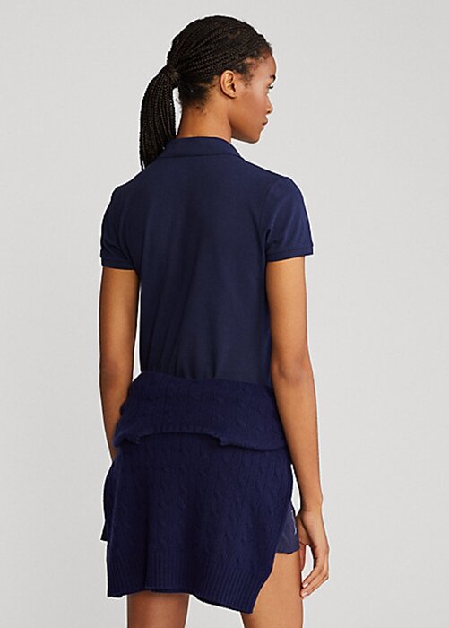 Navy Women’s Ralph Lauren Tailored Fit Performance Polo Shirts Navy Women’s Ralph Lauren Tailored Fit Performance Polo Shirts