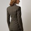 Olive / Brown Women’s Ralph Lauren Parker Checked Plaid Tweed Jackets Olive / Brown Women’s Ralph Lauren Parker Checked Plaid Tweed Jackets