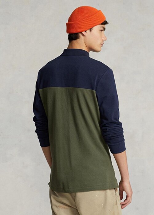Olive Men’s Ralph Lauren Classic Fit Mesh Utility Polo Shirts Olive Men’s Ralph Lauren Classic Fit Mesh Utility Polo Shirts