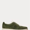Olive Men’s Ralph Lauren Court Suede Low-Top Sneakers Olive Men’s Ralph Lauren Court Suede Low-Top Sneakers
