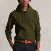 Olive Men’s Ralph Lauren Double-knit Hoodie Olive Men’s Ralph Lauren Double-knit Hoodie