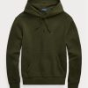 Olive Men’s Ralph Lauren Double-knit Hoodie Olive Men’s Ralph Lauren Double-knit Hoodie