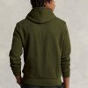 Olive Men’s Ralph Lauren Double-knit Hoodie Olive Men’s Ralph Lauren Double-knit Hoodie