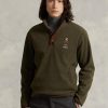 Olive Men’s Ralph Lauren Polo Bear Brushed Fleece Pullover Sweatshirt Olive Men’s Ralph Lauren Polo Bear Brushed Fleece Pullover Sweatshirt