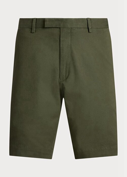 Olive Men’s Ralph Lauren Stretch Slim Fit Chino Shorts Olive Men’s Ralph Lauren Stretch Slim Fit Chino Shorts