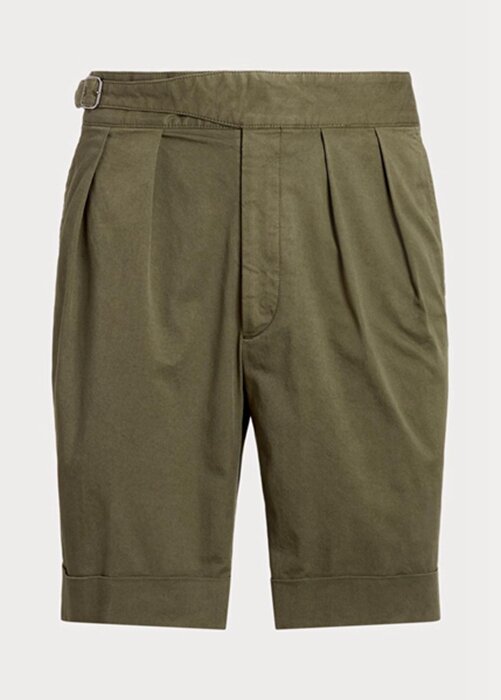 Olive Men’s Ralph Lauren Tailored Stretch Chino Shorts Olive Men’s Ralph Lauren Tailored Stretch Chino Shorts
