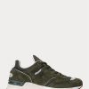 Olive Men’s Ralph Lauren Trackster 200 Sneakers Olive Men’s Ralph Lauren Trackster 200 Sneakers
