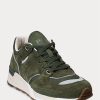 Olive Men’s Ralph Lauren Trackster 200 Sneakers Olive Men’s Ralph Lauren Trackster 200 Sneakers