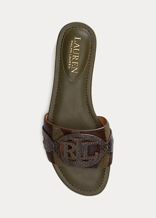 Olive Women’s Ralph Lauren Alegra Zebra-Print Haircalf Flat Shoes Olive Women’s Ralph Lauren Alegra Zebra-Print Haircalf Flat Shoes