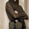 Olive Women’s Ralph Lauren Canvas & Calfskin Welington Shoulder Bags Olive Women’s Ralph Lauren Canvas & Calfskin Welington Shoulder Bags