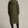 Olive Women’s Ralph Lauren Water-Repellent Long Down Coats Olive Women’s Ralph Lauren Water-Repellent Long Down Coats
